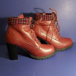 Dolce heeled Hiking style boots